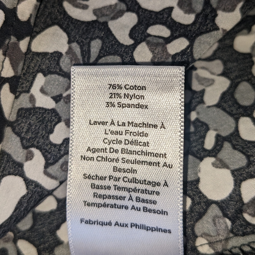 Talbots Top / Talbots Abstract Leopard Print - image 7